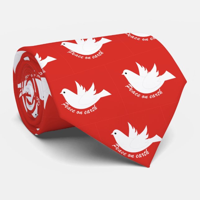 Weltfrieden Krawatte (Gerollt)