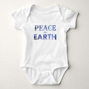 Weltfrieden mit Star Baby Strampler