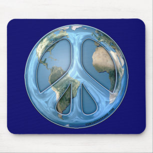 Weltfrieden Mousepad