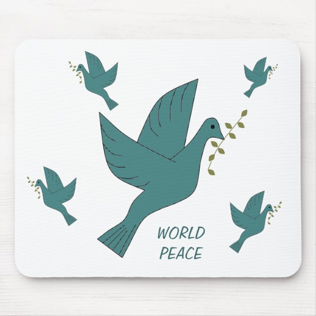 WELTFRIEDEN MOUSEPAD (Vorne)