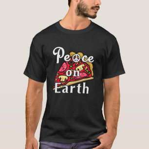 Weltfrieden, Pizza Lover Mozzarella Pepperoni P T-Shirt
