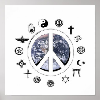 Weltfrieden Poster