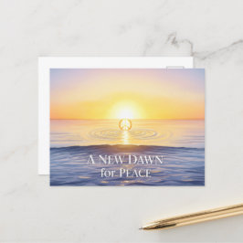 Weltfrieden Postkarte