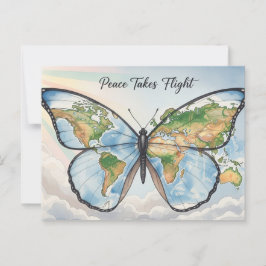 Weltfrieden Postkarte