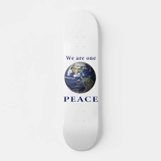 Weltfrieden Skateboard (Vorne)