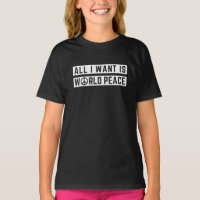 Weltfrieden T-Shirt