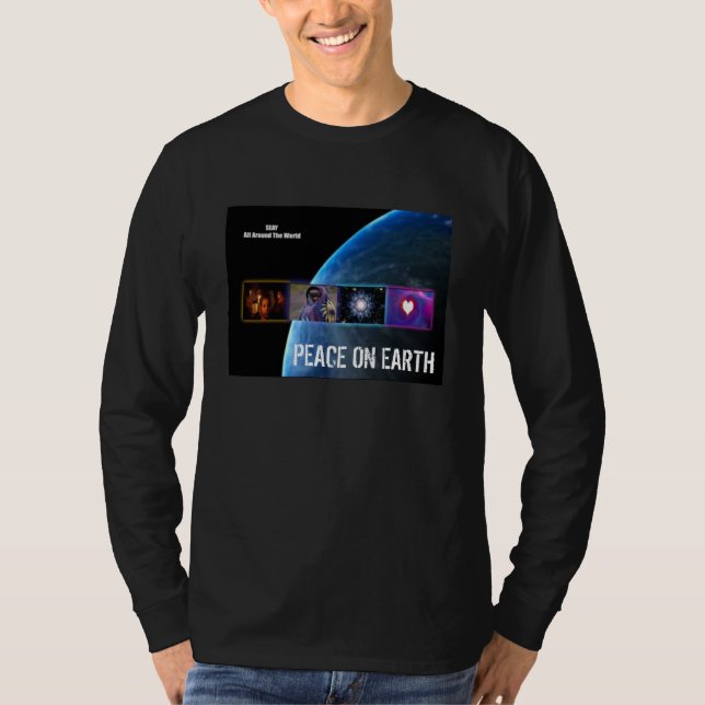Weltfrieden T-Shirt (Vorderseite)