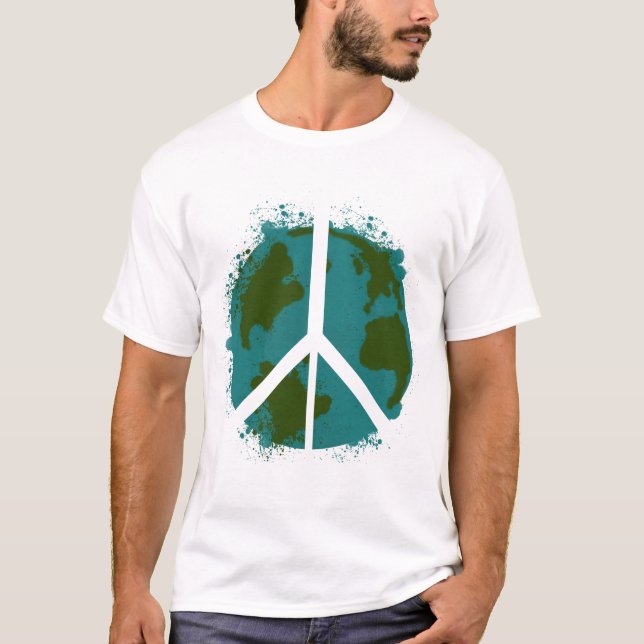 Weltfrieden T-Shirt (Vorderseite)