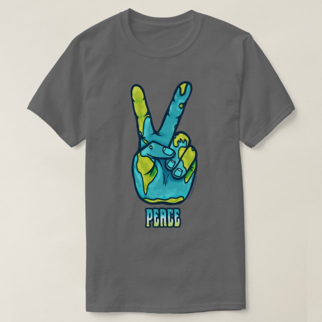Weltfrieden T-Shirt (Design vorne)