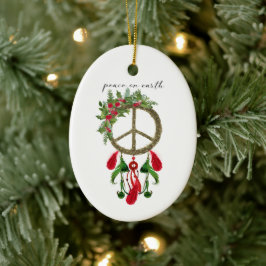 Weltfrieden Traumstrecke Airolo Keramik Ornament