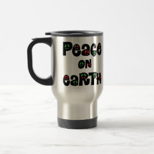 Weltfrieden Weihnachten Reisebecher