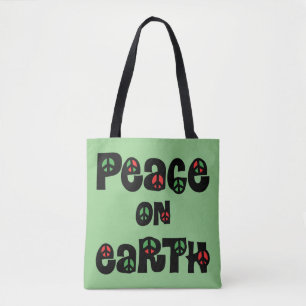 Weltfrieden Weihnachten Tasche