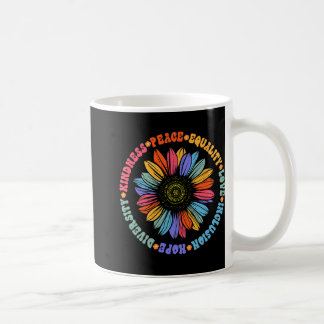 Weltfriedensstifter Sonnenblumenblumengestelle Kaffeetasse