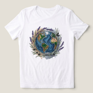 Weltfriedensstimmung Tri-Blend Shirt