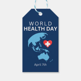 Weltgesundheitstag, 7. April Geschenkanhänger