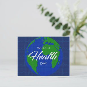 Weltgesundheitstag Feiertagspostkarte