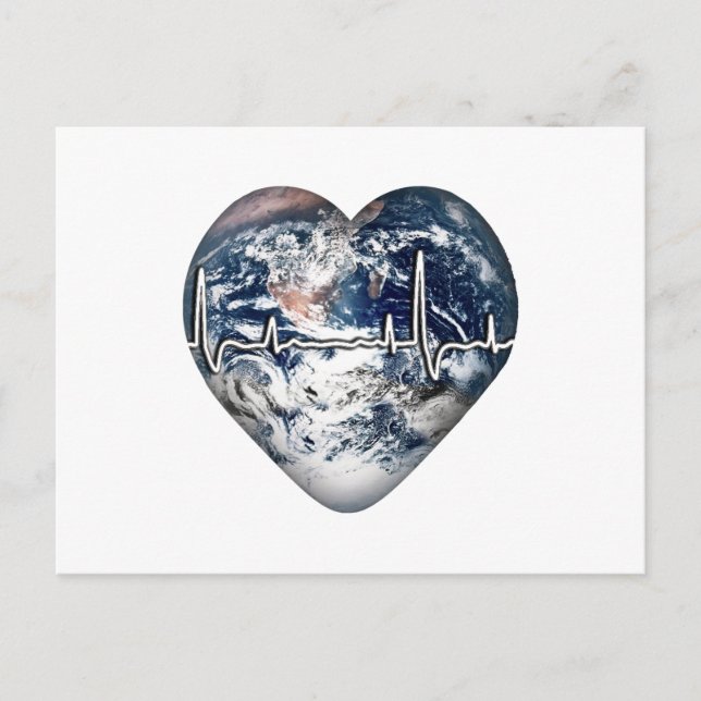 Weltgesundheitstag Postkarte (Vorderseite)