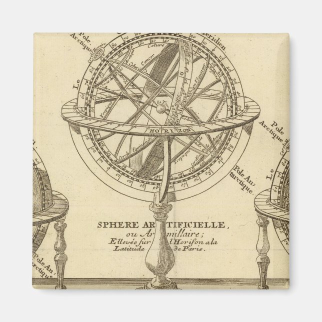 Weltglobe Magnet (Vorne)