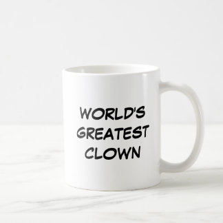 "Weltgrößter Clown"-Tasse Kaffeetasse