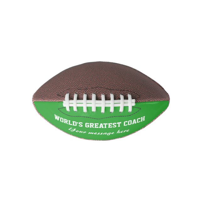 Weltgrößter Fußballtrainer | Kleines Geschenk Football (Vorderseite)