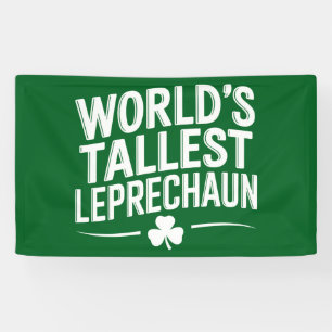 Weltgrößter Leprechaun St. Patrick's Day Banner