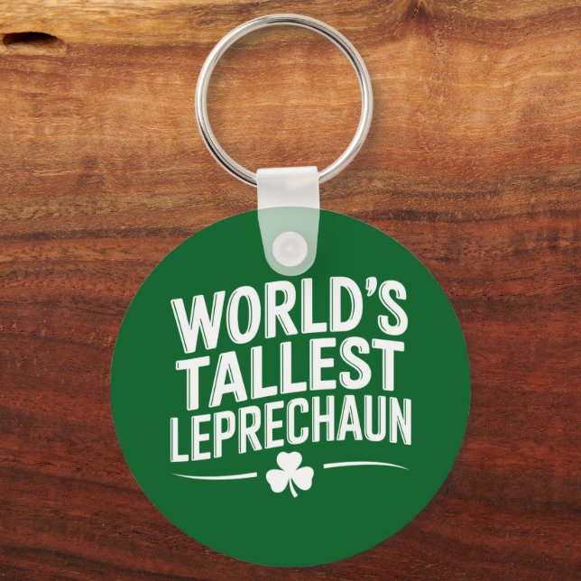 Weltgrößter Leprechaun St. Patrick's Day Schlüsselanhänger (Vorderseite)