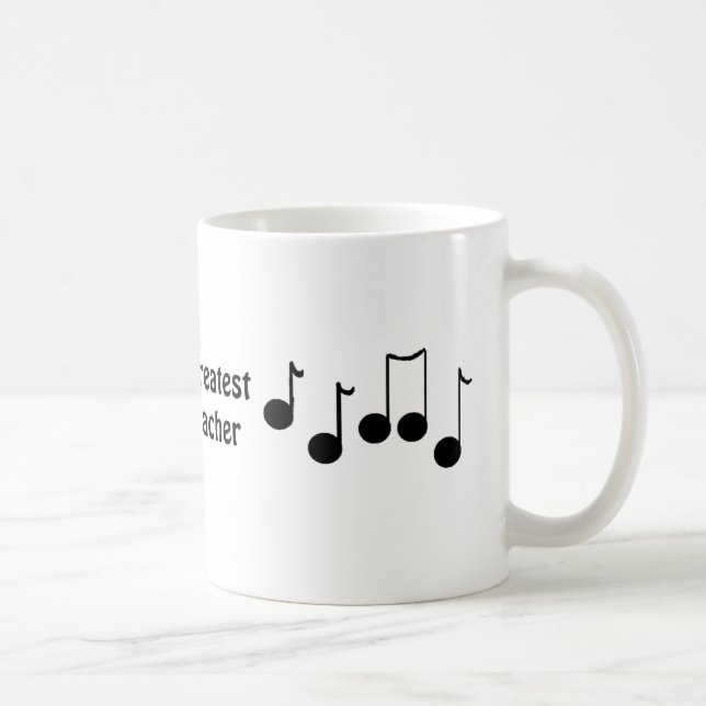 Weltgrößter Musiklehrer Kaffeetasse (Rechts)