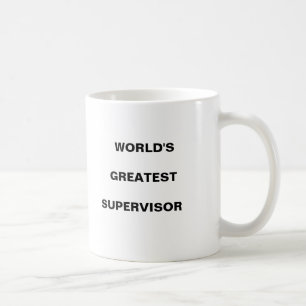 Weltgrößter Supervisor ... Kaffeetasse