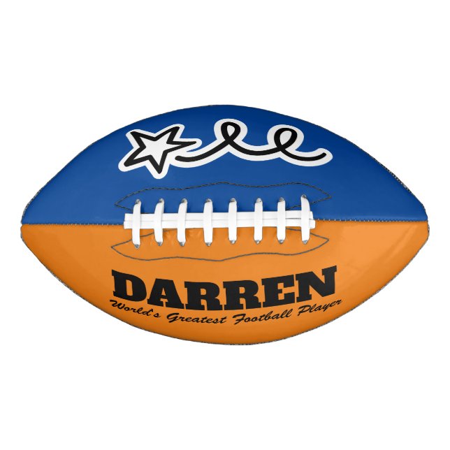 Weltgrößtes Fußballspiel Football (Vorderseite)