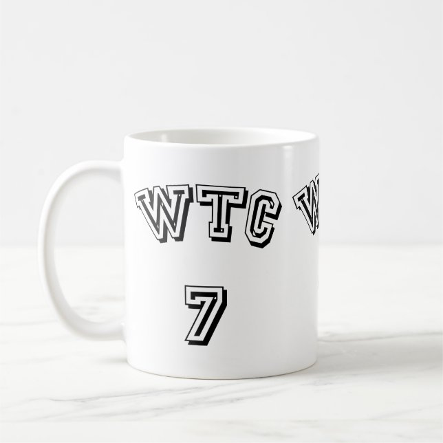 Welthandels-Mitte-Gebäude WTC 7 Kaffeetasse (Links)