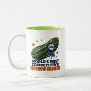 Weltheftigster Markknochenzüchter Zweifarbige Tasse
