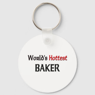 Weltheißester Bäcker Schlüsselanhänger