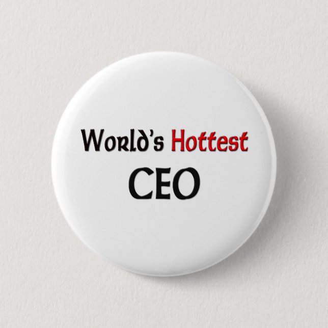 Weltheißester CEO Button (Vorderseite)