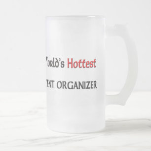 Weltheißester Ereignis-Organisator Mattglas Bierglas