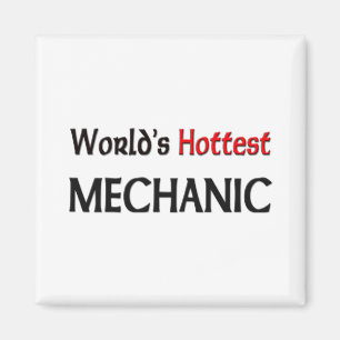 Weltheißester Mechaniker Magnet