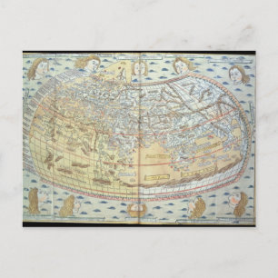 Weltkarte 2 postkarte