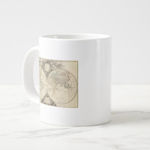 Weltkarte 8 Jumbo-Tasse
