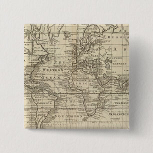 Weltkarte Button