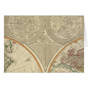 Weltkarte der Nordhalbkugel