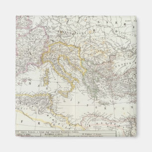 Weltkarte der östlichen Hemisphäre Magnet