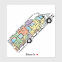 Weltkarte für das reisende RV-Motorhome