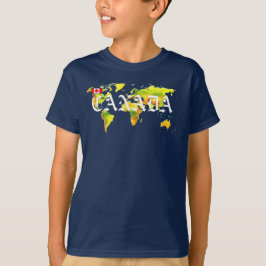 WELTKARTE KANADA T-Shirt