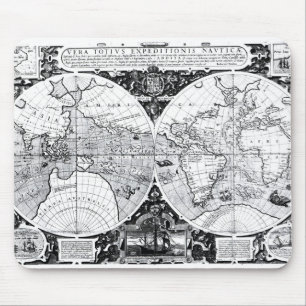 Weltkarte Mousepad