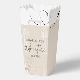 Weltkarte Reiseabenteuer Grand Popcorn beginnt Geschenkschachtel