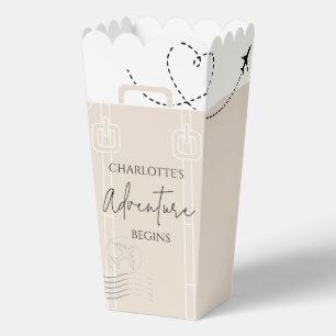 Weltkarte Reiseabenteuer Grand Popcorn beginnt Geschenkschachtel