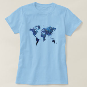 Weltkarte T-Shirt