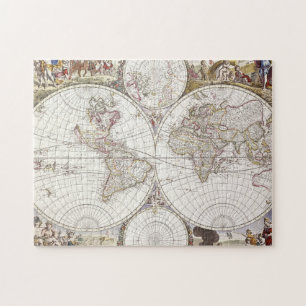 Weltkarte vom Atlas Maior