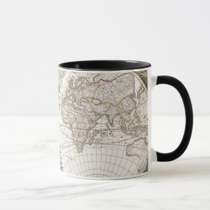Weltkarte vom Atlas Maior Tasse