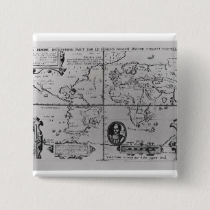 Weltkarte, welche die Expeditionen einzeln Button