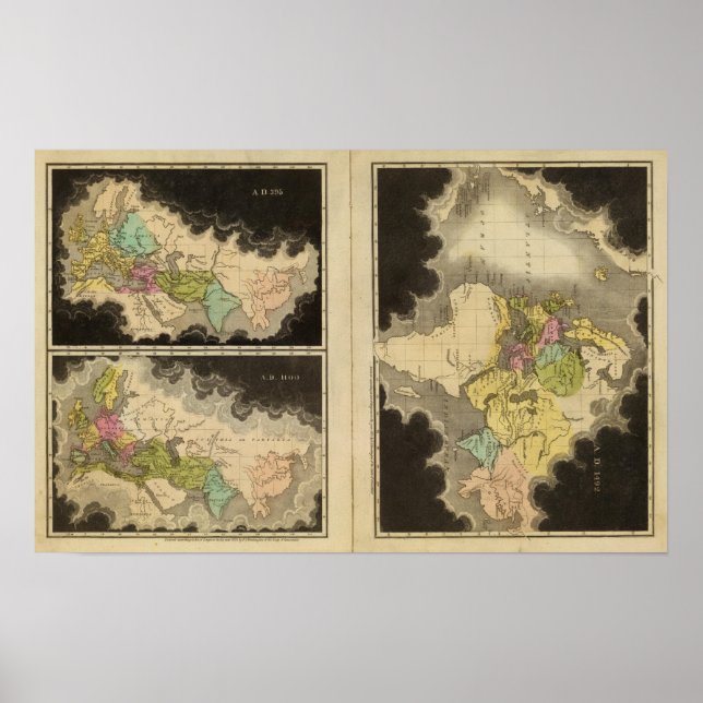 Weltkarten Poster (Vorne)